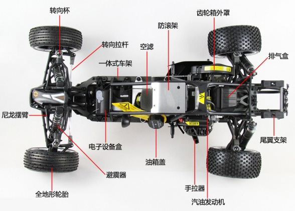 RC 车模 漂移 赛车