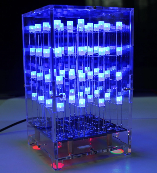 DIY - Monochrome Light Cube Self-Welding Introduction Step by Step