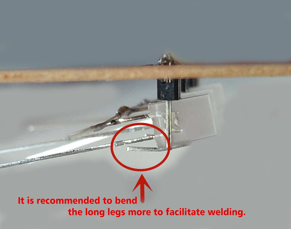 Sodering LED